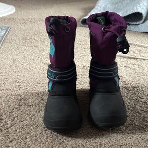 Kamik Kids Boots - Purple and Black